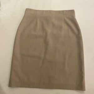 MaxMara tan skirt